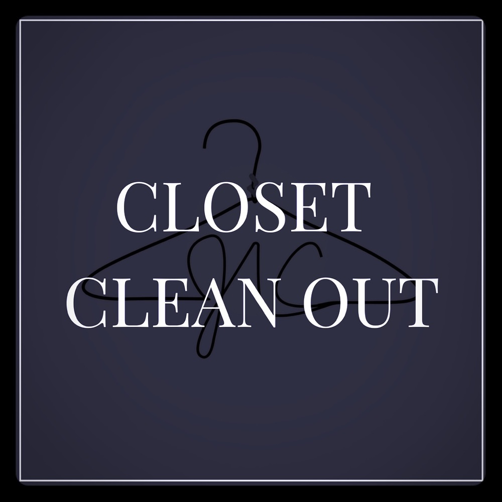 CLOSET CLEAN OUT